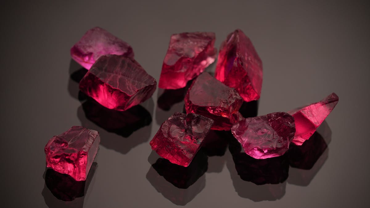 Star Ruby: Red Fire With a Glowing Star